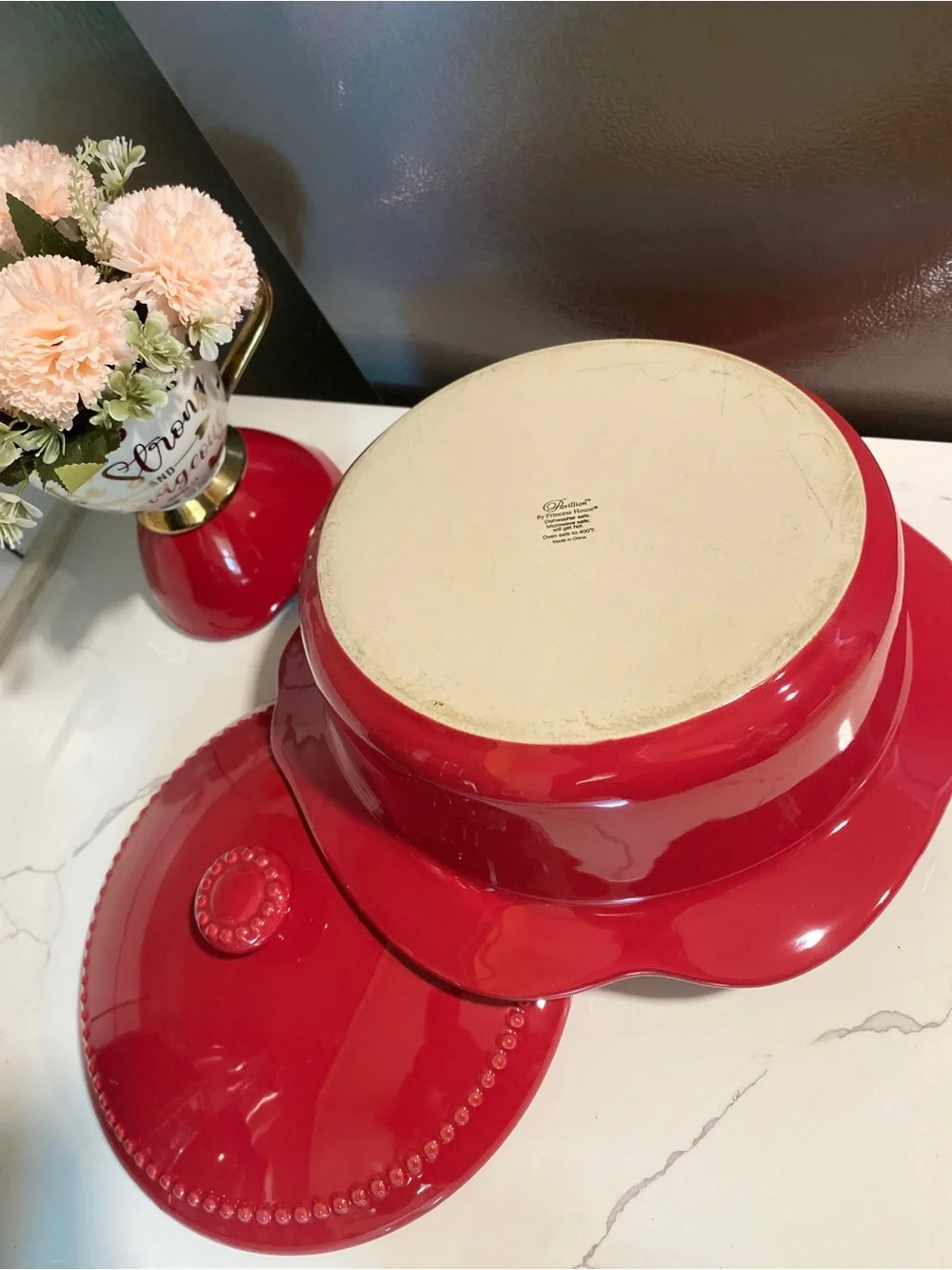 Princess House Red Casserole